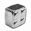 1/2 oz .999 Fine Silver - Monarch Building Block Bar - Half 2x2