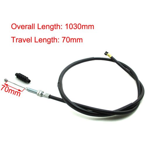 DJ-Motor 44.5" 1030mm Clutch Cable For Zongshen 190cc Pit Dirt Bike Chinese 125cc 140cc 150cc WPB Orion M2R Lucky MX Thumpstar Explorer Braaap Atomik