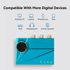 Khadas Tone2 Pro | Desktop Digital Analog Converter - Headphone Amplifier with USB-C Inputs: 3.5mm Unbalanced / 4.4mm Balanced/RCA - MQA DECODER