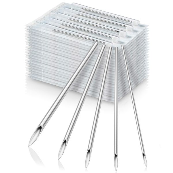 ACE Needles 100 Mix Body Piercing Needle Sizes 12g, 14g, 16g, 18g and 20g (20 pcs each)