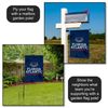 Florida Atlantic Owls Wordmark Garden Banner Flag