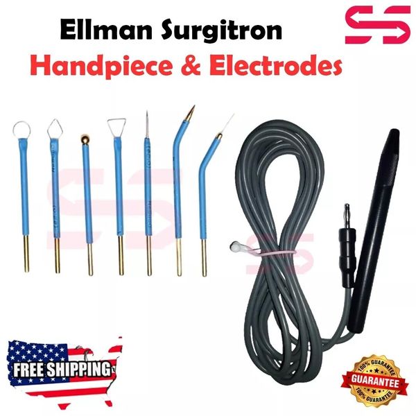Ellman Surgitron Handpiece & Electrodes Set Reusable-Tungs