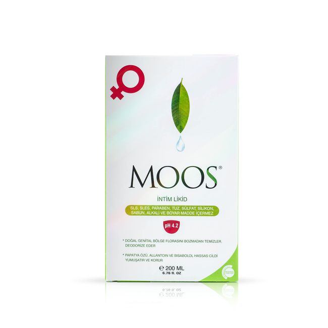 MOOS pH 4.2 İNTİM LİKİT 200 ML.