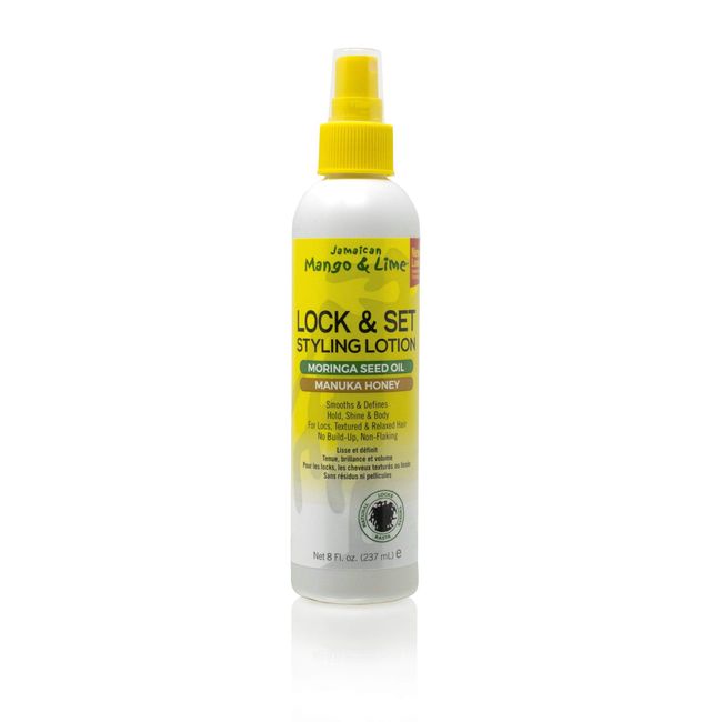 Jamaican Mango & Lime "Lock & Set Styling Lotion, Setting Lotion" - 8 Oz.