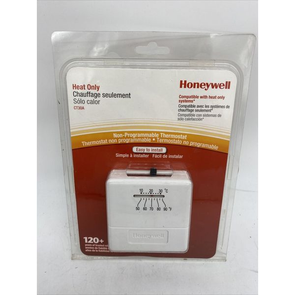 Honeywell Non-Programmable Thermostat Heat Only CT30A Manual