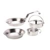 Survival Camping Cooking Gear Bug Out Essentials Cookware Emergency Kit 5 Piece