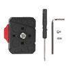 Beufee Mini V-Lock Assembly Kit, Universal Quick Release Plate Multipurpose Stable Mini V Lock Assembly Kit for DSLR Tripod