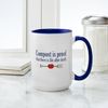 CafePress Compost Is Proof Mugs 15 oz (444 ml) Ceramic Coffee Mug