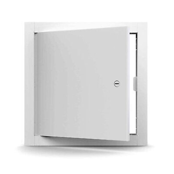 ED0606SCPC Ed-2002 Metal Access Door 6x6, Galvanized Steel, 8" Height, White