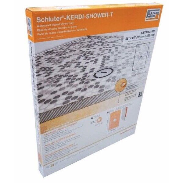 Schluter Kerdi Shower Tray 38”x60” Center