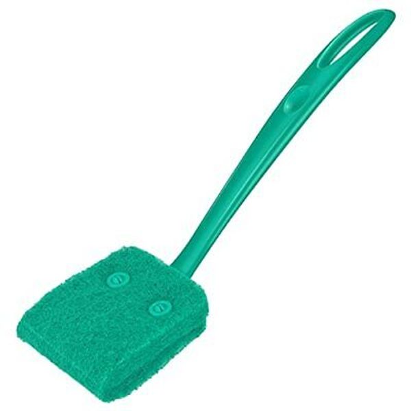 Aquarium Algae Scraper Sponge Brush Cleaning Scrubber with 10 inch Non-Slip