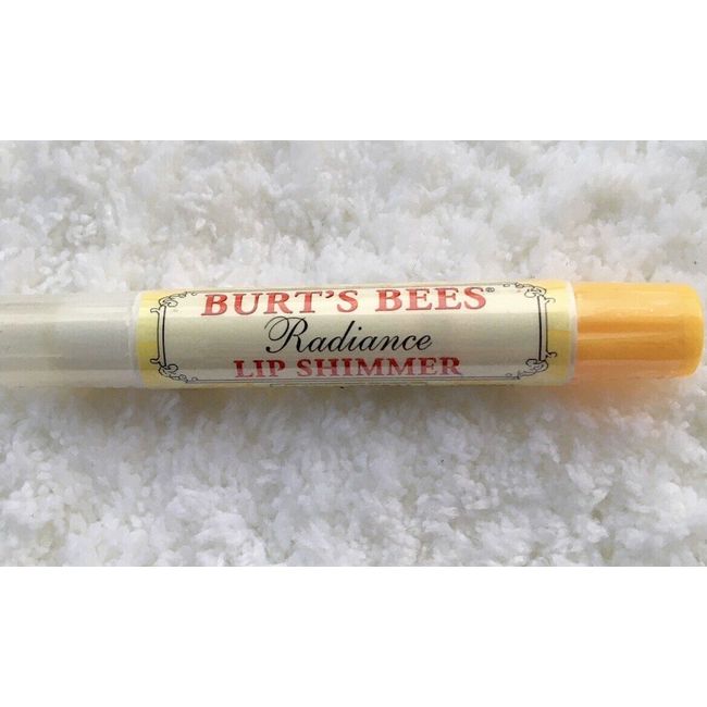 Burt’s Bees RADIANCE Lip Shimmer 100% Natural Lip Gloss Balm• Rare, New & Sealed