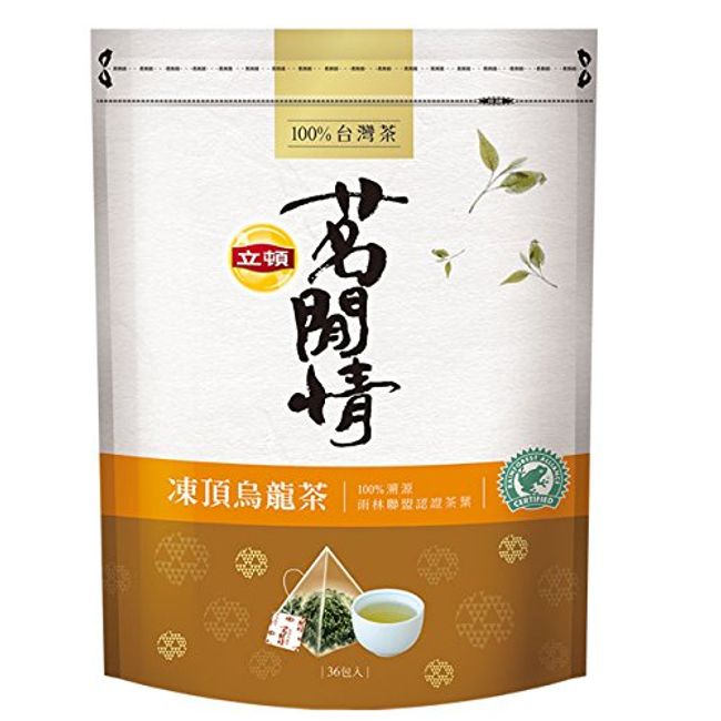 《立頓》 茗間情 凍頂烏龍茶（台湾リプトン－凍頂烏龍茶）(三角ティーバッグ-36入/包) 《台湾 お土産》 [並行輸入品]