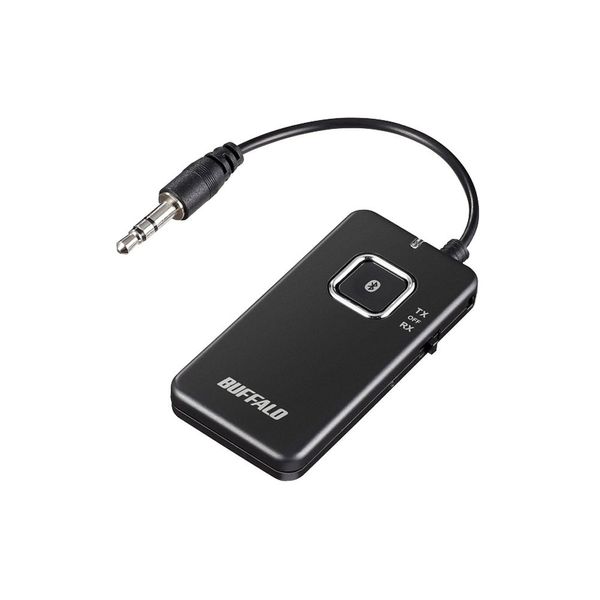 BUFFALO BSHSBTR500BK Bluetooth Audio Transmitter & Receiver with Low Latency