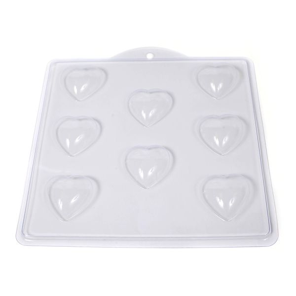 8 Cavity Micro Heart Soap/Bath Bomb Mould Mold M142