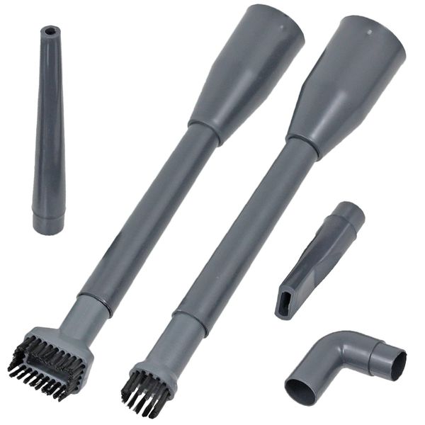 SPARES2GO Micro Tool Kit Mini Attachments Compatible with Shark Vacuum Cleaner 35mm PC Desk Car