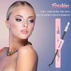 Lash Bond and Seal, Cluster Eyelash Glue for Individual Cluster DIY Eyelash Extensions, Super Strong Hold Cluster Lash Adhesive, Latex Free, Mascara Wand Glue(5g, Lash Bond and Seal)