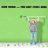 Mud Room... The First Stops here Wall Decals Stickers, Black, 48"