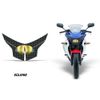 Headlight Eye Graphics Kit Decal Cover For Honda CBR 250R 2010-2013 ECLIPSE YLLW