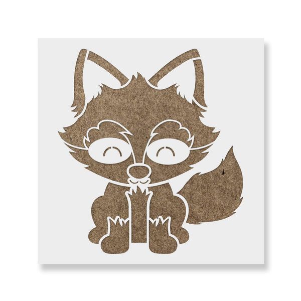 Cute Fox Stencil - Happy Fall Stencil, Fall Party Decorations, Fall Craft Ideas, Fall Wall Decor, Fall Yard Decorations