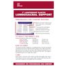 OTC Lumbosacral Support, 7-inch Lower Back, Lightweight Compression, Elastic, White, Large