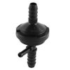 sourcingmap Black Plastic Vacuum Air Pump Check Valve