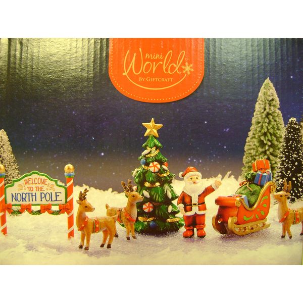 Mini Christmas North Pole Starter 7pc Set.