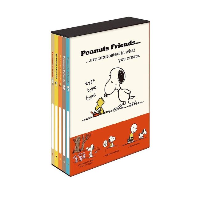 nakabayasi 5 Books Box Pocket Album Snoopy 23874