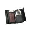 Women's Compact Purse, black, M