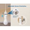 DEWENWILS 4 Pack Dusk to Dawn Light Socket Adapter, 360° Sensor Rotation,