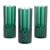 Fun Express 6" 14 oz. Green Patterned Reusable Plastic Water Cups - 12 Count
