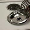 Range Kleen 10124XN Style A 4-Pack Drip Pans, Chrome