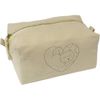 'Love Cats' Canvas Wash Bag/Makeup Case (CS00042759)