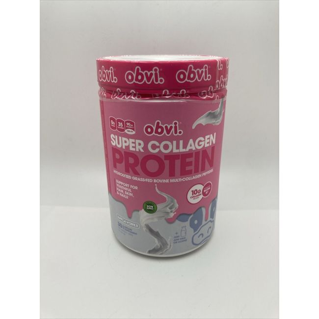 Obvi Super Collagen Protein - Unflavored 11.64 oz 11/2025