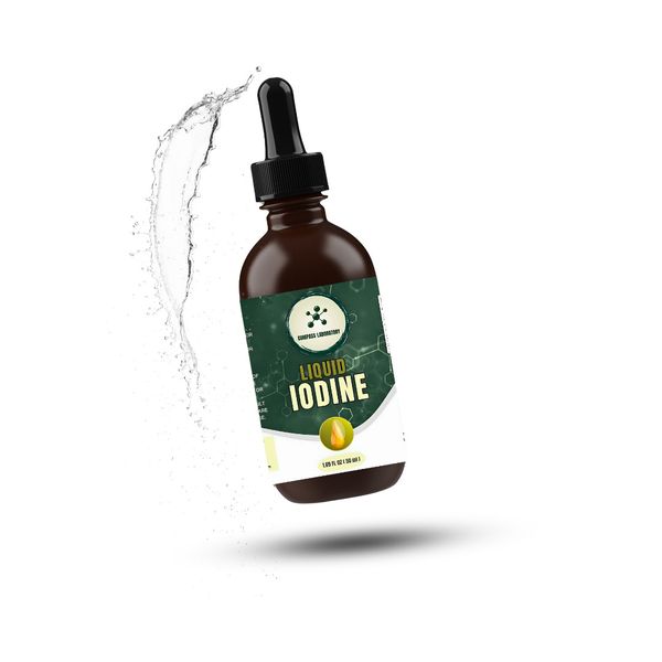 Liquid Iodine | 50 mL Bottle | Compass Laboratory