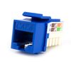 Networx® Blue Cat6 SpeedTerm 90 Degree RJ45 Keystone Jack