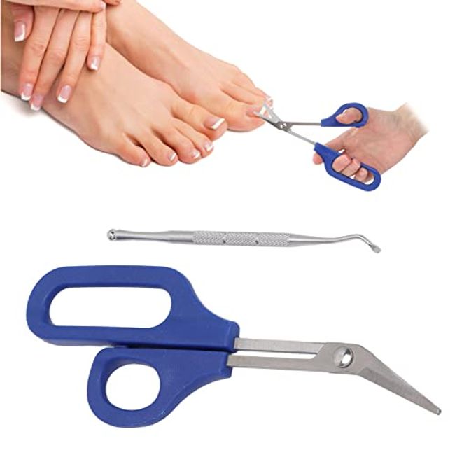 Long Handled Podiatrist Chiropody Ingrown Toenail Scissors 