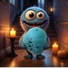Fuzzl Monster Claw - Interactive Rubber Dog Toy with Treat Function