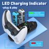 Switch Controller Charger for Nintendo Joy con Charging, Joy-con Charging Dock, 6 in 1 Switch Controllers Charge Dock Station Compatible Nintendo Switch/Pro Controller with Charger Cable & Indicator