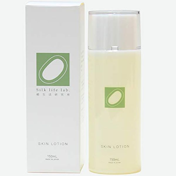 Silk Life Research Institute [Made with Pure Domestic Silk] Lotion 5.1 fl oz (150 ml) Skin Care Additive-free