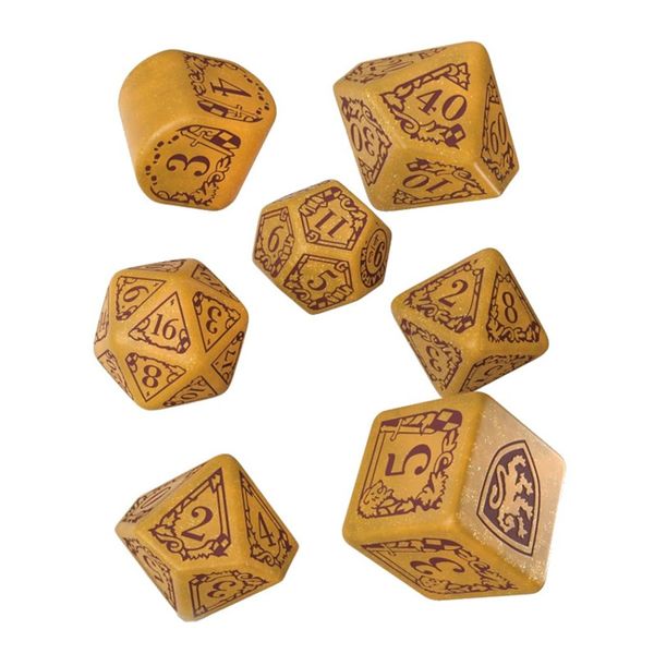 Harry Potter pack dés Gryffindor Modern Dice Set - Gold (7)