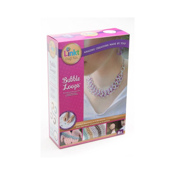 Linkt Craft Kit Bubble Loops (5 Necklaces OR Bracelet Set)