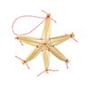 ScandinavianShoppe Straw Ornament Assortment - 48 pc, Natural