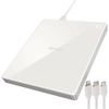 Buffalo RR-C1-WH (White) Smartphone CD Recorder "Rakureco" Cable Model