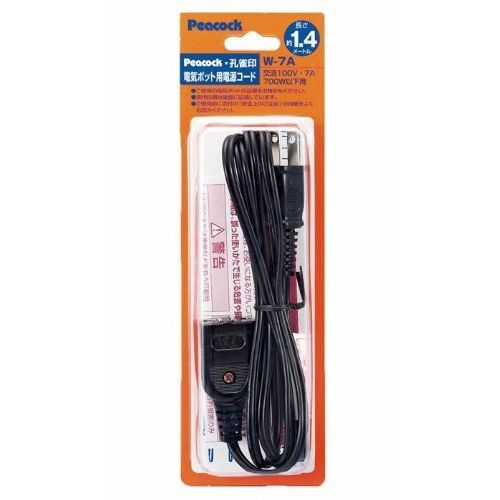 Peacock Peacock Electric Pot for Power Supply Cord w – A