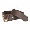 TOURBON Leather Tool Carry Holster Workshop Belt Double Roller Buckle