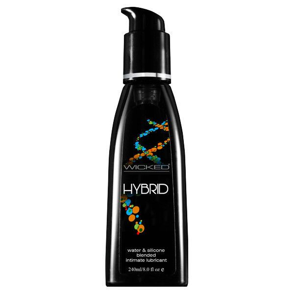 Wicked Hybrid Lube 8oz - Personal Lubricant