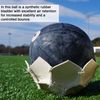 SELECT Viking DB Soccer Ball, White/Yellow/Black NFHS V25, Size 5