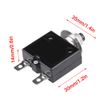 Circuit Breaker, Akozon Manual Reset Thermal Circuit Breakers Push Button Over Current Overload Protector (20A)