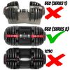 Dumbbell Handle Replacement BOWFLEX 552 Compatible - SAME DAY / FREE SHIPPING